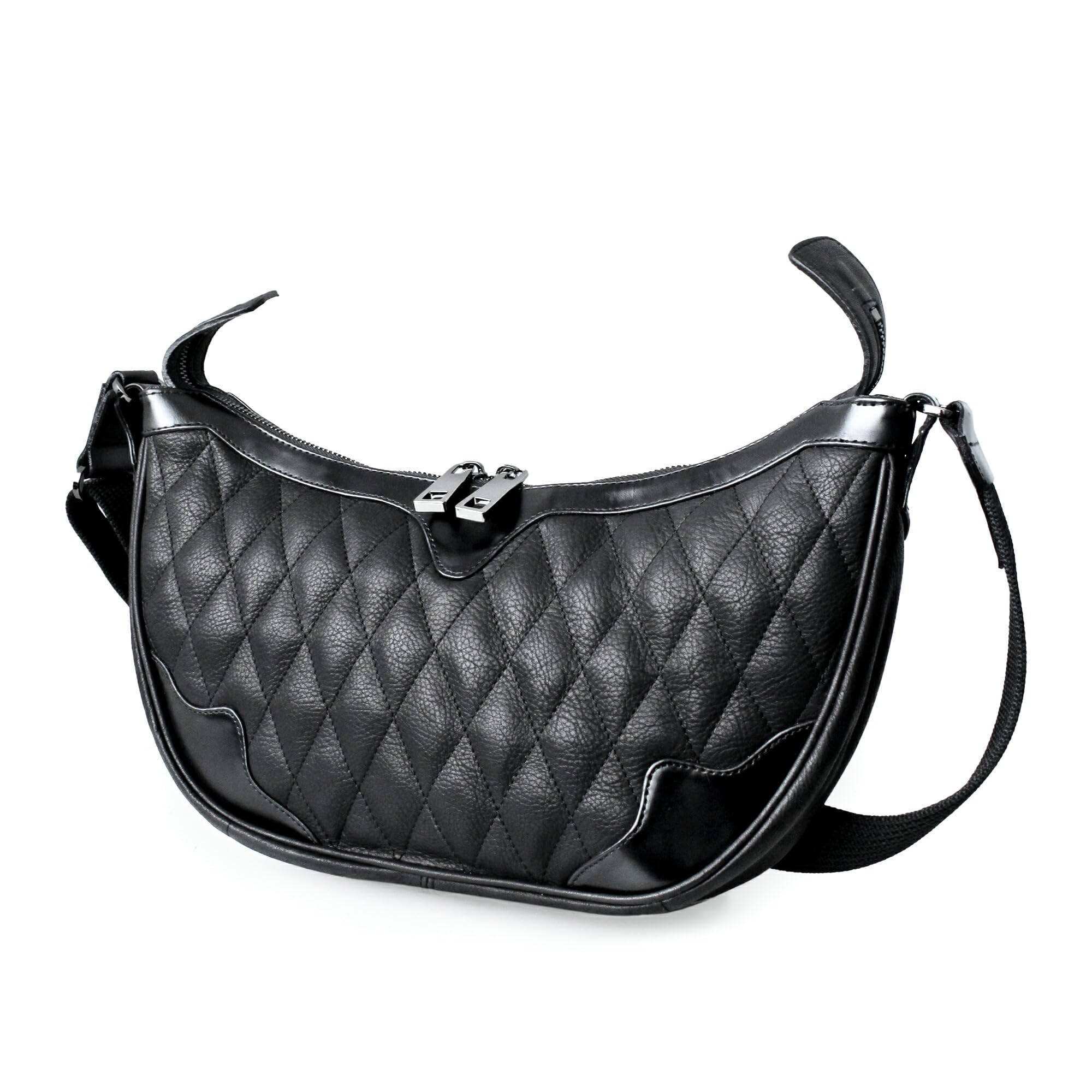 Amazon | [デイズアート] ショルダーバッグ ボディバッグ 弓張月型